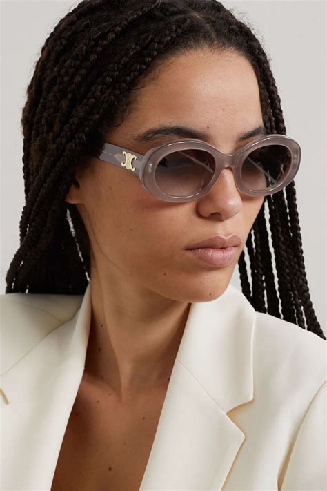 celine oval sunglasses sale|celine triomphe sunglasses sale.